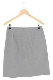 Vorschaubild 2 von Damen A-Linienrock Gr. 38/M Grau Business Elegant Midirock
