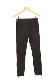 Vorschaubild 2 von Destroyed Jeans Damen Schwarz W27 S Ripped Baumwolle Casual Hose