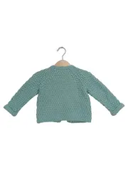 Vorschaubild 2 von Kinder Strickjacke Gr. 80 Grün Polyamid Polyacryl