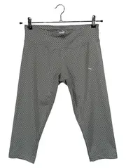 Vorschaubild 1 von Damen Leggings Gr. 38 Oliv Sportlich Strukturmuster
