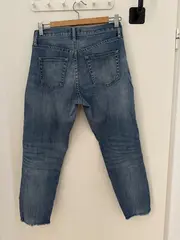 Vorschaubild 2 von Damen Jeans Regular Fit Gr. 3 Blau Casual Denim Hose