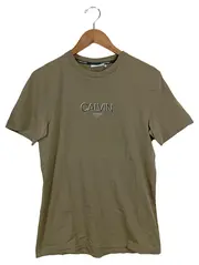 Vorschaubild 1 von Herren T-Shirt Oliv Gr. S Casual Logo-Print