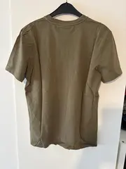 Vorschaubild 2 von Herren T-Shirt Oliv Gr. S Casual Logo-Print