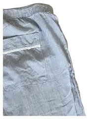 Vorschaubild 4 von Damen Pyjamahose Schlafanzughose Gr. 40 Blau Gestreift Baumwolle