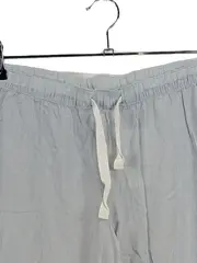 Vorschaubild 7 von Damen Pyjamahose Schlafanzughose Gr. 40 Blau Gestreift Baumwolle