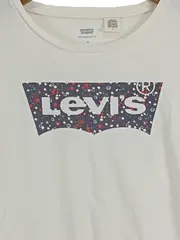 Vorschaubild 3 von Damen T-Shirt Weiß Gr. 38/M Casual mit floralem Logo-Print