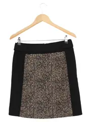 Vorschaubild 2 von TAIFUN Faltenrock Damen 36/S Mehrfarbig Klassisch Elegant Fischgrätenmuster