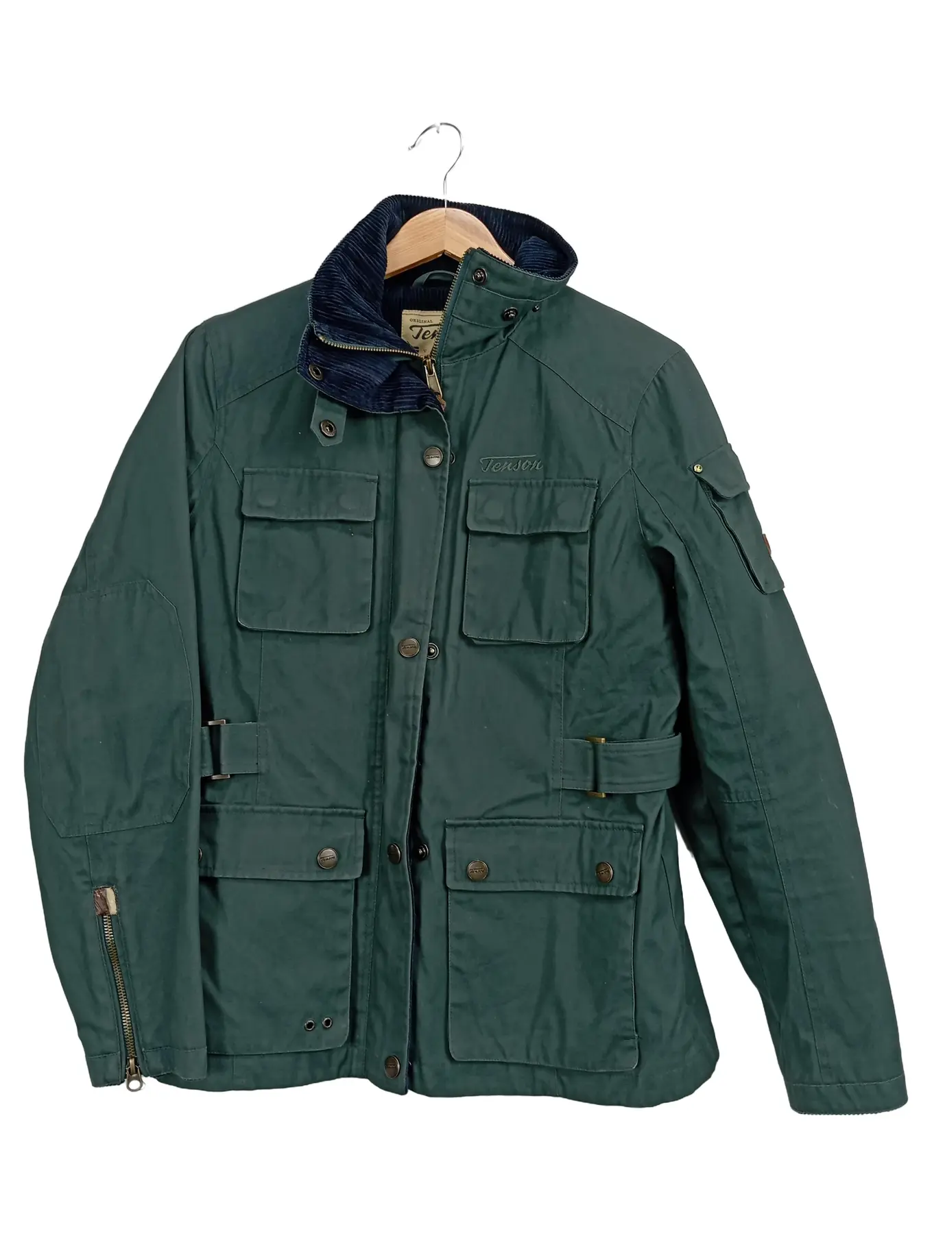 TENSON Damen Outdoorjacke Gr. 38 M Grün Herbst Winter