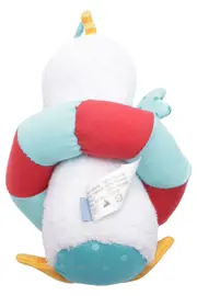 Vorschaubild 2 von Baby Kuscheltier Pinguin mit Schwimmring Rassel Mehrfarbig 15cm Stofftier