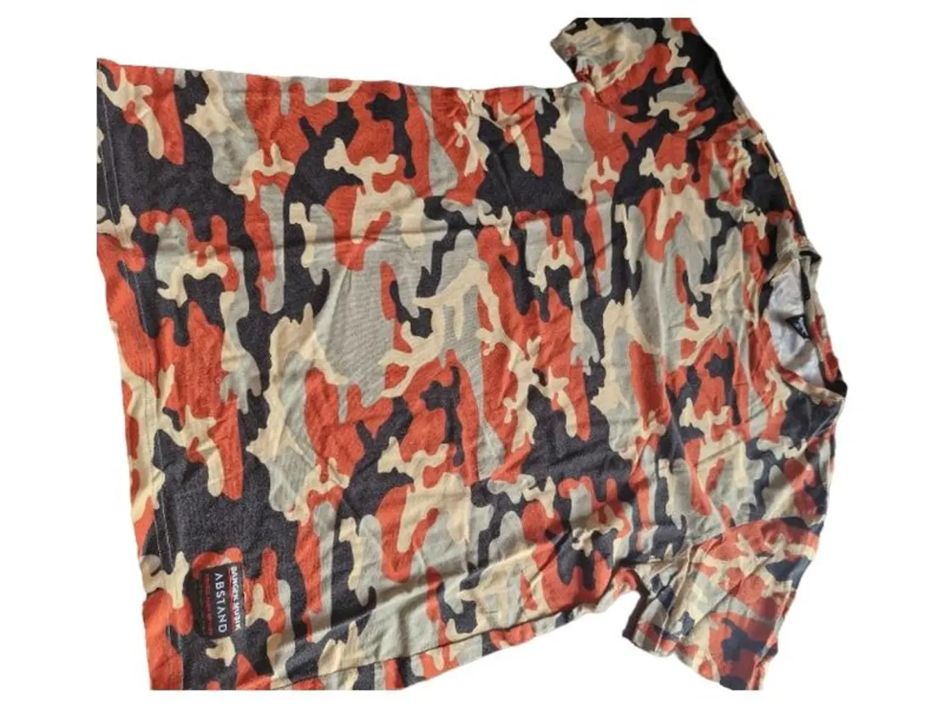 BANGER MUSIK Herren T-Shirt Camouflage Streetwear Gr. 48;M Baumwolle