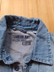 Vorschaubild 3 von Jeanshemd Jungen Gr. 104 Denim Hemd Blau Langarm