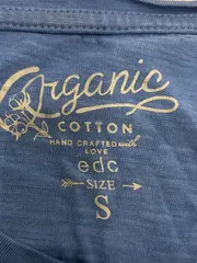 Vorschaubild 5 von EDC Damen T-Shirt Blau Gr. 36/S Casual Baumwolle