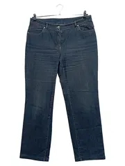 Vorschaubild 1 von Damen Jeans Straight Leg Blau Gr. 46 Casual