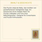 Vorschaubild 3 von Puzzle 900 Teile Baby in Ostereiern Pastell NEU OVP