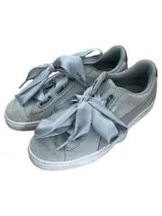 Vorschaubild 1 von Sneaker low Damen Gr. 38 Grau Feminin Schleife Sportschuhe