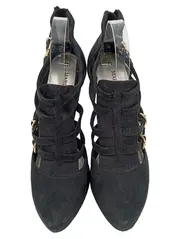 Vorschaubild 2 von Pumps Damen 41 Schwarz Elegant Riemchen