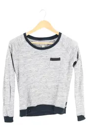 Vorschaubild 1 von Damen Pullover XS/32 Grau Casual Sportlich Baumwolle