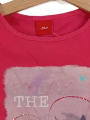 Vorschaubild 4 von Mädchen T-Shirt Pferdeprint Pink Gr. 104/110 Casual Baumwolle