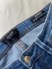 Vorschaubild 2 von Damen Jeans Slim Fit W26/34 Blau Casual Stretch