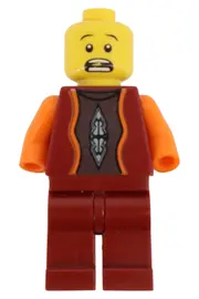 Vorschaubild 1 von Spielfigur Minifigur Mensch Rot Orange Kinder Spielzeug