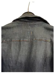 Vorschaubild 7 von Damen Jeanshemd Hemdbluse Gr. 34/XS Blau Casual Langarm