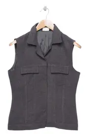 Vorschaubild 1 von Leichte Weste Damen Grau Gr. 36/S Elegant Business Viskose