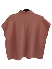 Vorschaubild 2 von Damen Poloshirt Gr. 36/S Rosa Casual Baumwolle