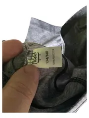 Vorschaubild 4 von Kinder Sport Shirt Kurzarm Meliert Grau Polyester Gr. 140