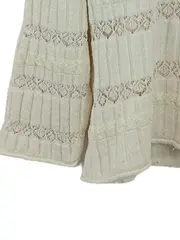 Vorschaubild 4 von Damen Pullover Strickpullover Beige Lochmuster Gr. M Casual