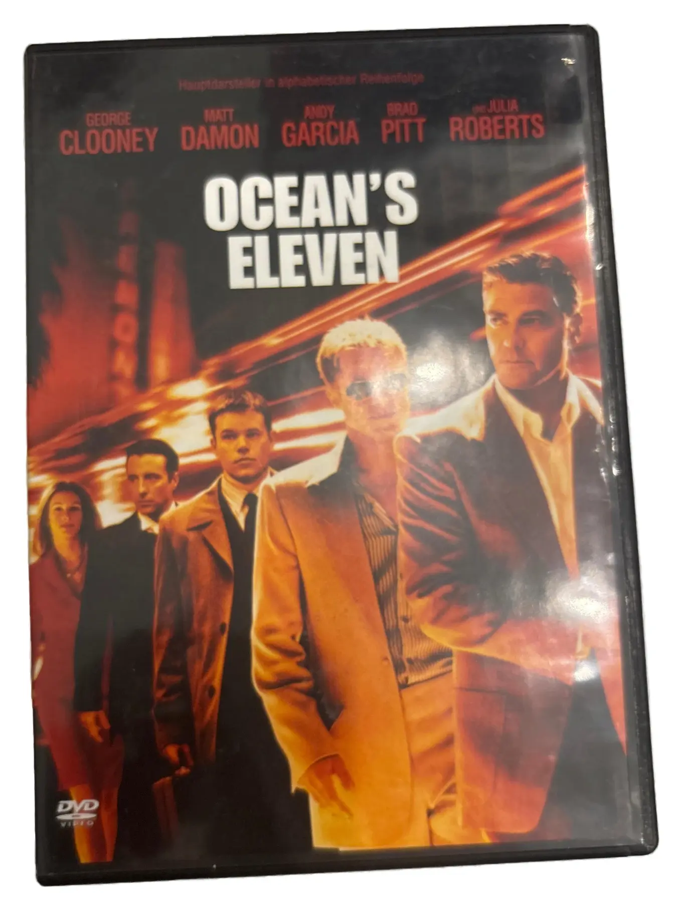 Ocean's Eleven DVD Clooney Damon Pitt Action Komödie Heist Film Soderbergh