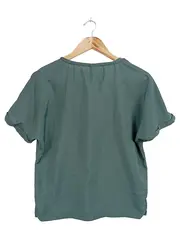 Vorschaubild 2 von Damen Bluse Grün Gr. 32/XXS Streetwear Casual