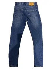 Vorschaubild 6 von Kinder Destroyed Jeans Blau Gr. 152 Baumwolle Casual Knopf