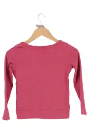 Vorschaubild 2 von Damen Sweatshirt Gr. S Rosa Logo-Print Casual Langarm