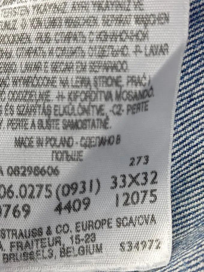 LEVI'S Jeans Straight Leg Bild 3