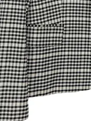 Vorschaubild 4 von Damen Blazer kariert Gr. 40;L Business Schwarz Weiß