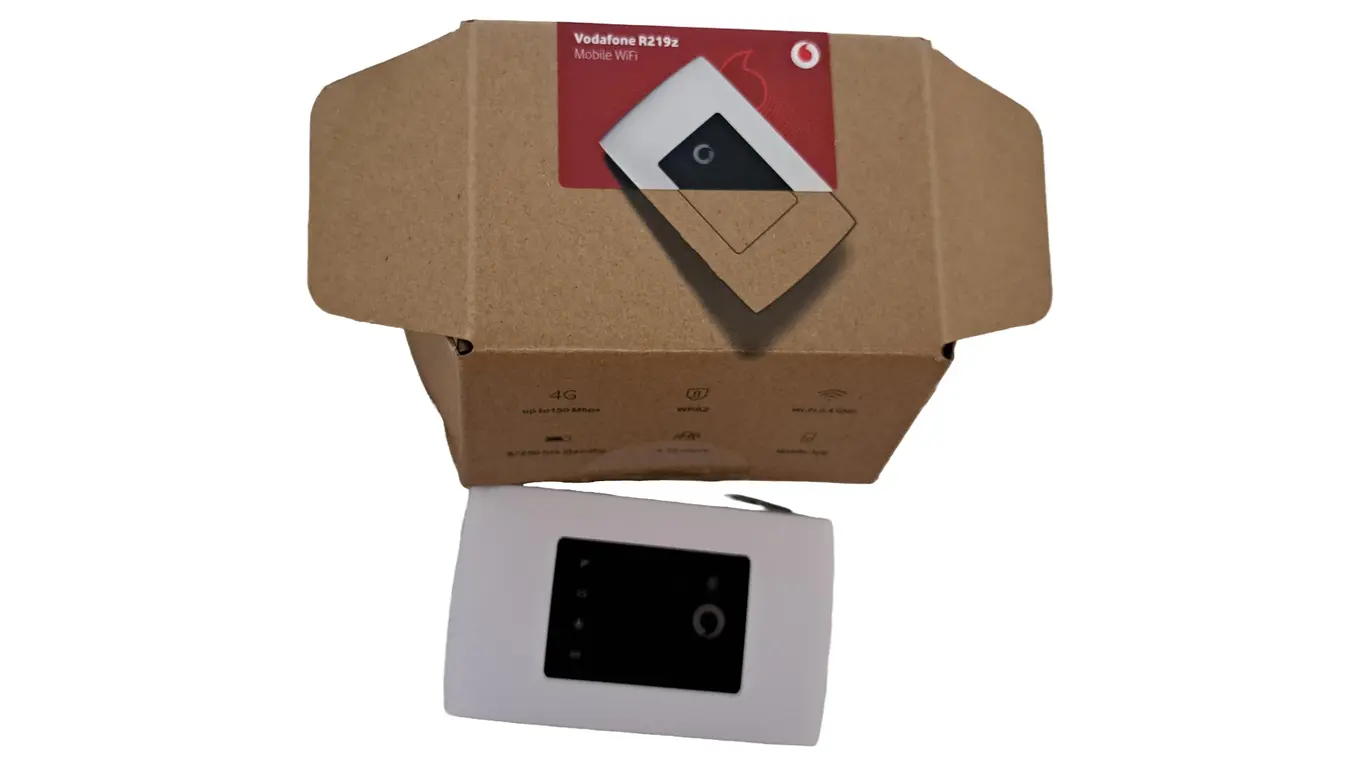 VODAFONE R219z Mobiler WLAN Hotspot 4G LTE Router Weiß