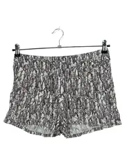 Vorschaubild 1 von Damen Shorts Elefanten Print Gr. 34/XS Grau Viskose