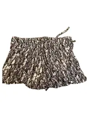 Vorschaubild 3 von Damen Shorts Elefanten Print Gr. 34/XS Grau Viskose