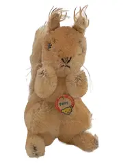 Vorschaubild 2 von Nostalgisches Pferd Kuscheltier Beige 13cm Vintage Sammlerstück