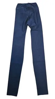 Vorschaubild 2 von Damen Leggings Push Up Gr. 38 Blau Casual Stretch Hose