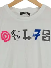 Vorschaubild 2 von Damen T-Shirt Gr. 38/M Weiß Casual mit Grafik-Print