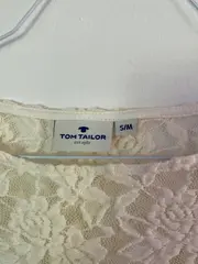 Vorschaubild 4 von Damen Top Shirt Spitze Kurzarm Beige Gr. 38