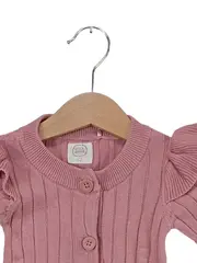 Vorschaubild 3 von Baby Mädchen Strick Body Rosa Gr. 62