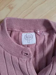 Vorschaubild 2 von Baby Mädchen Strick Body Rosa Gr. 62