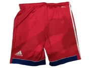 Vorschaubild 2 von FC Bayern München Herren Sport Shorts Gr. 176 Rot Polyester
