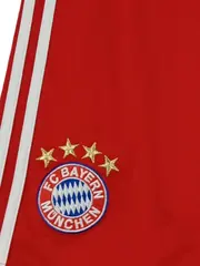 Vorschaubild 3 von FC Bayern München Herren Sport Shorts Gr. 176 Rot Polyester