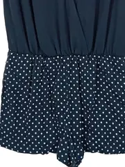 Vorschaubild 4 von Damen Jumpsuit Gr. 36/S Blau gepunktet Casual
