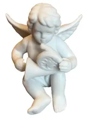 Vorschaubild 1 von Engel Classic Porzellan Dekofigur Weiß 7cm Weihnachten