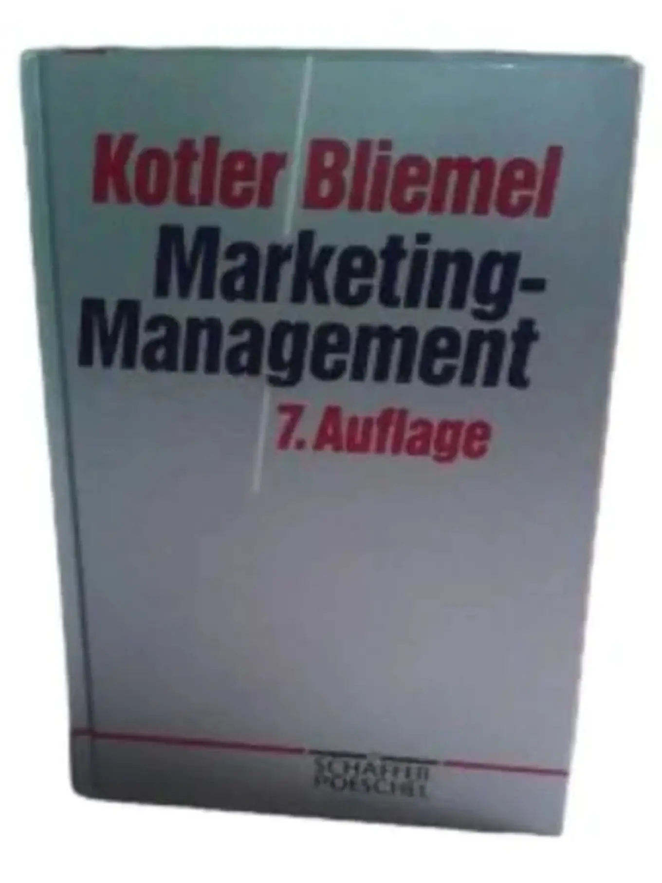 Kotler Bliemel Marketing-Management Fachbuch Hardcover Wirtschaft
