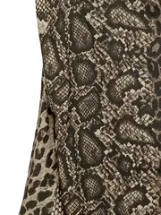 Vorschaubild 4 von Damen Top M Mehrfarbig Animal-Print Schlangen Leopardenmuster